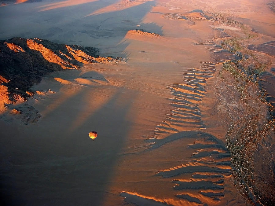 Ballooning Over The Namib Desert Photograph by Joe & Clair Carnegie / Libyan Soup