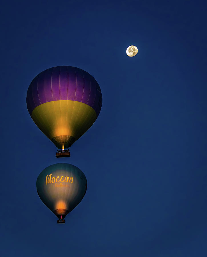Balloons and the Moon by Francisco Gomez Balloons and the Moon by Francisco Gomez