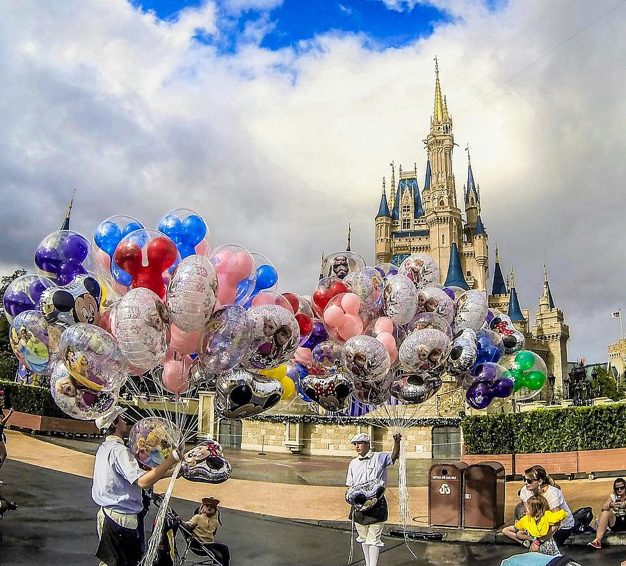 Balloons At Walt Disney World Photograph By Billy Forshey