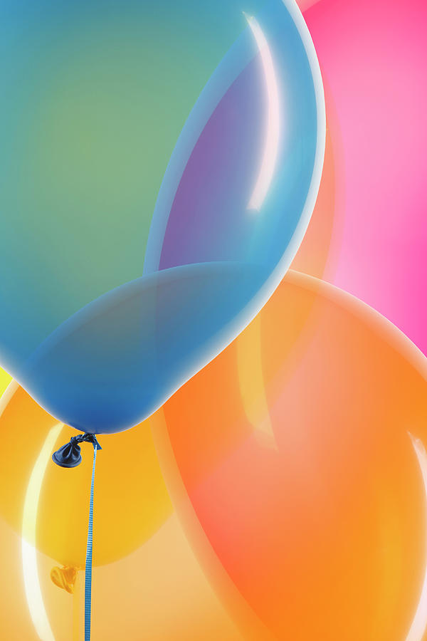 Balloons Close-up Photograph by Paul Taylor