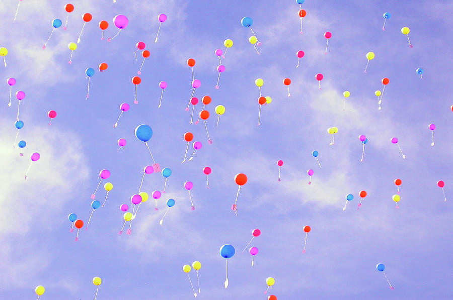 Balloons Photograph by Fab