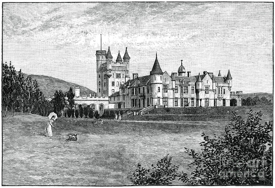 Balmoral Castle From The North-west Drawing by Print Collector