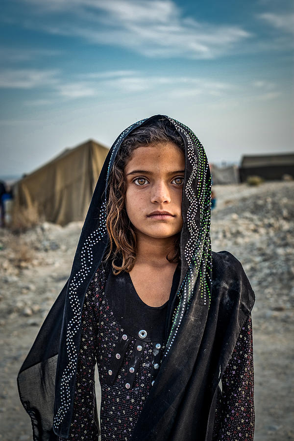 Balochi Girl Lll Photograph by Mohammad Shefaa