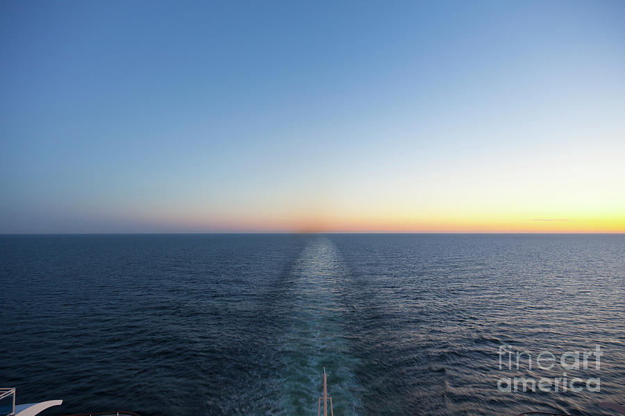 Baltic Sea, Cruise Ship Travelling Photograph by Westend61