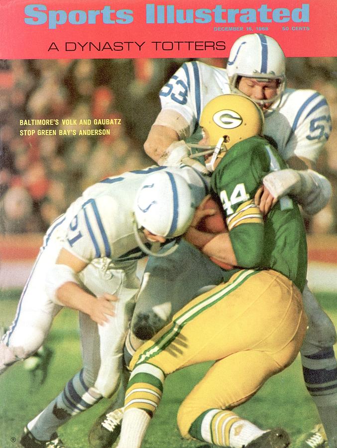 Baltimore Colts Dennis Gaubatz And Rick Volk Sports Illustrated Cover Photograph by Sports Illustrated
