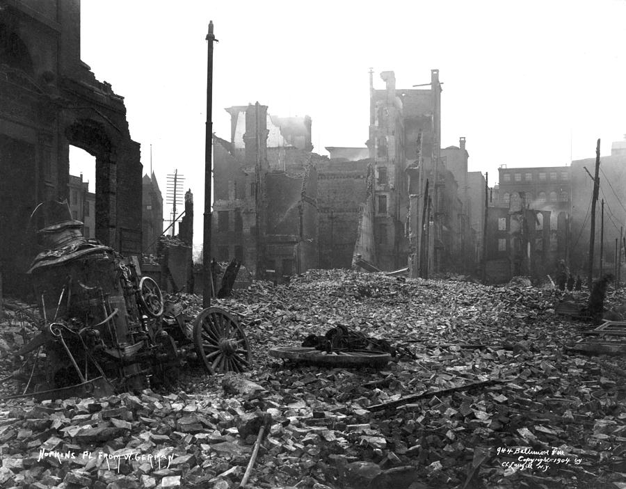 Baltimore Fire, C1904 Photograph by Granger - Pixels