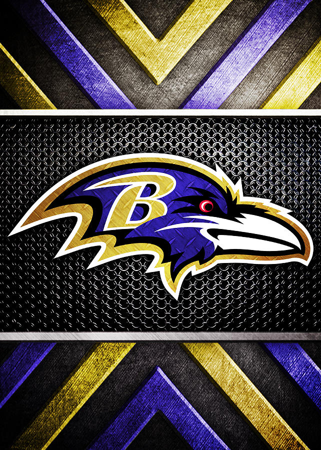 Baltimore Ravens Logo Art Digital Art By William Ng