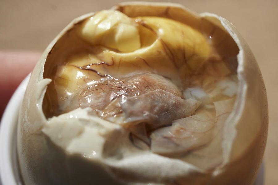 Balut a Boiled, Fertilized Duck Egg, Philippines Photograph by Brian Yarvin