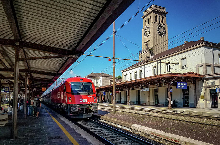 Balzano Train Station - 044110 Photograph by Deidre Elzer-Lento