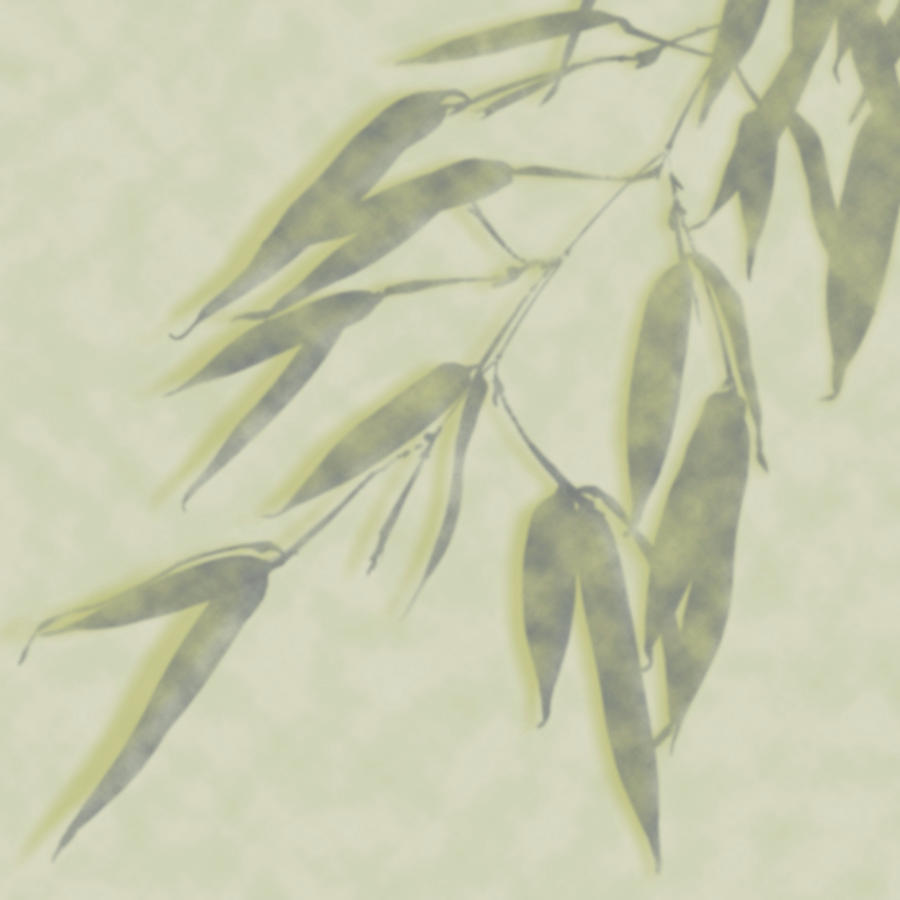 Bamboo Leaves 0580c by Mark Shoolery Bamboo Leaves 0580c by Mark Shoolery