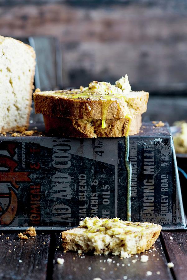 Banana Bread With Biltong Butter south Africa Photograph by Great Stock!