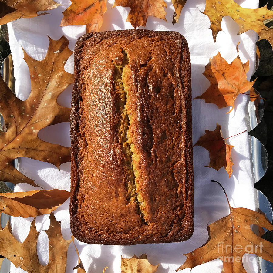 Banana Bread with Rum, Ginger and White Whole Wheat Photograph by Amy E Fraser
