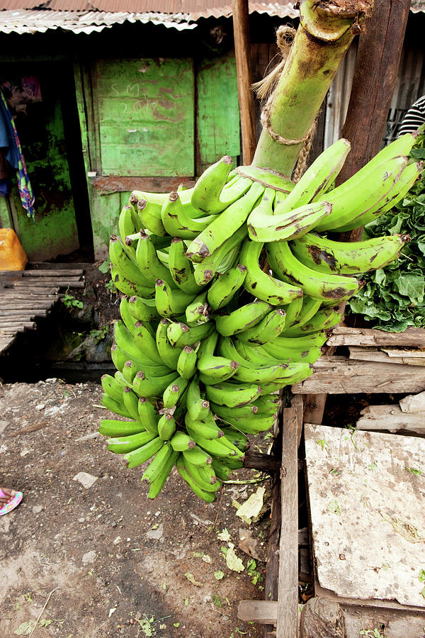 Bananas For Sale In The Slum, Eastleigh, Nairobi, Kenya Photograph by Florian Stern