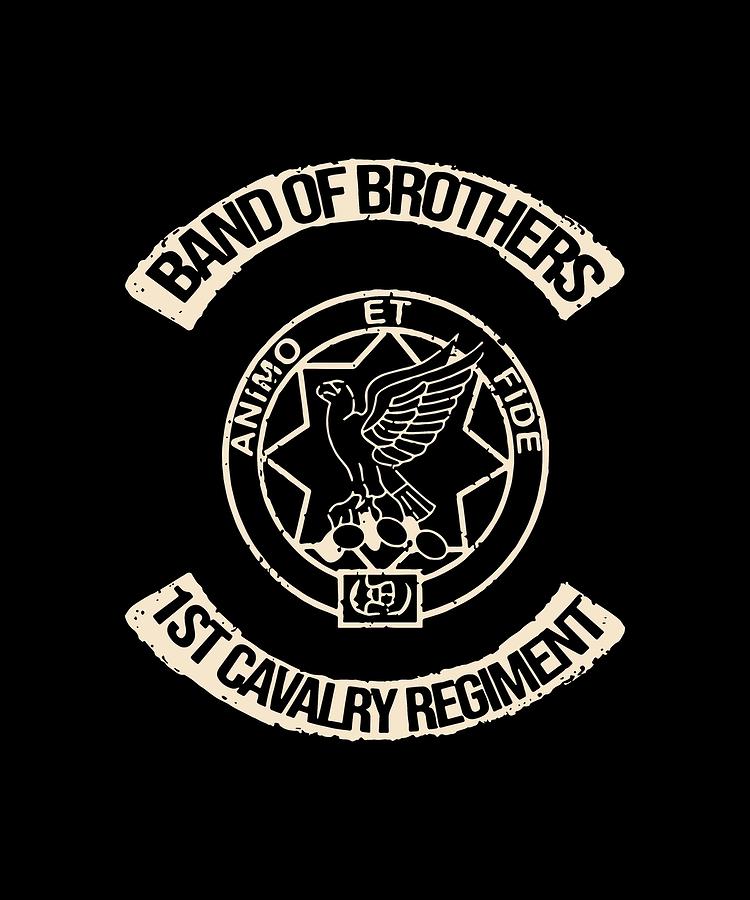 Science Fiction Digital Art - Band Of Brothers First Cavalry Regiment Animo Et Science by Dominic Wolinski