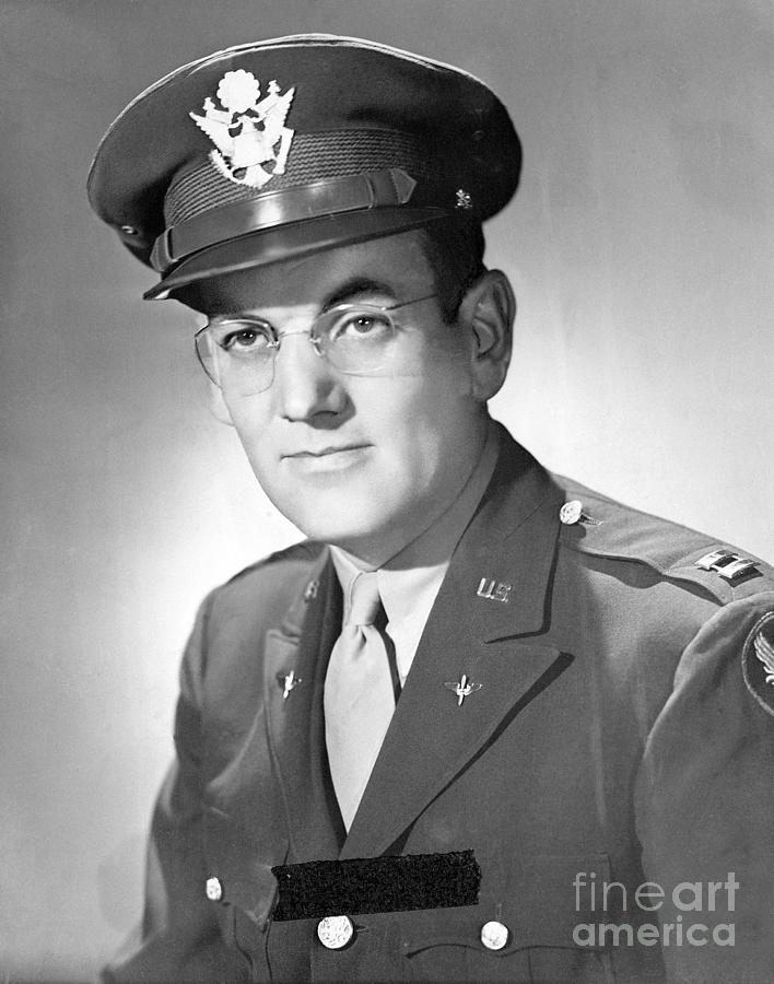 Bandleader Glenn Miller In Army Uniform Photograph by Bettmann