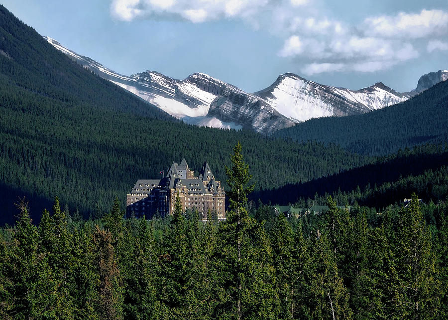 Banff Springs Photograph by Jim Hill