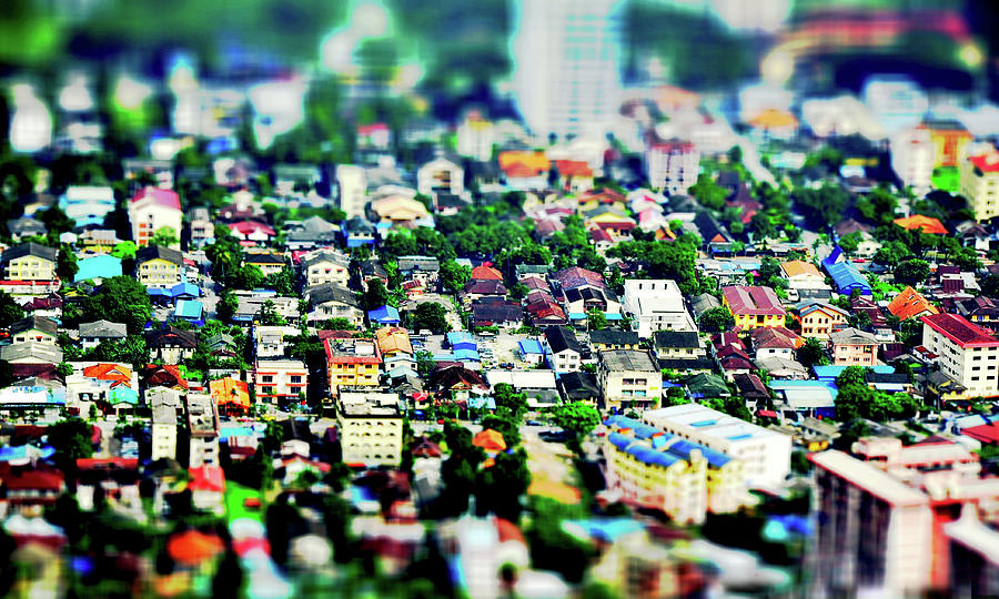 Bangkok City From Above Photograph by Silent Resilience Photography