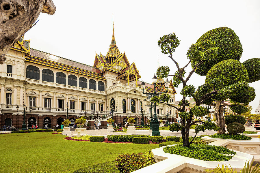 Bangkok, Grand Palace Complex Digital Art by Massimo Borchi