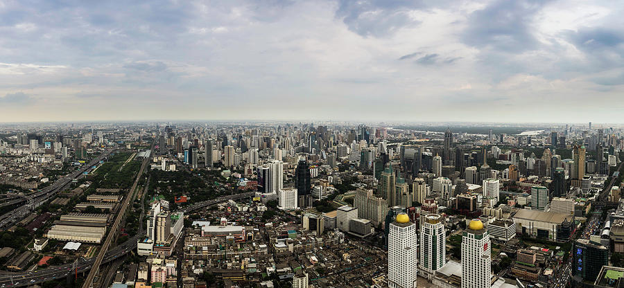 Bangkok Panorama Photograph by @ Didier Marti