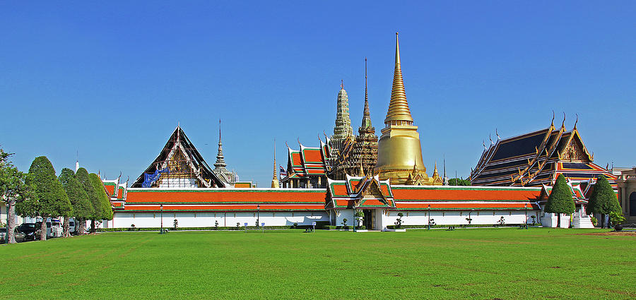 Bangkok, Thailand - Wat Phra Kaew - Temple of the Emerald Buddha Photograph by Richard Krebs