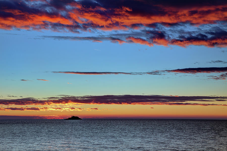 Nature Photograph - Banjol Island Sunset by Vuk8691