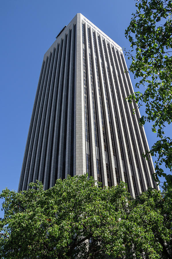 Bank of America Tower, Downtown Los Angeles Photograph by Roslyn Wilkins