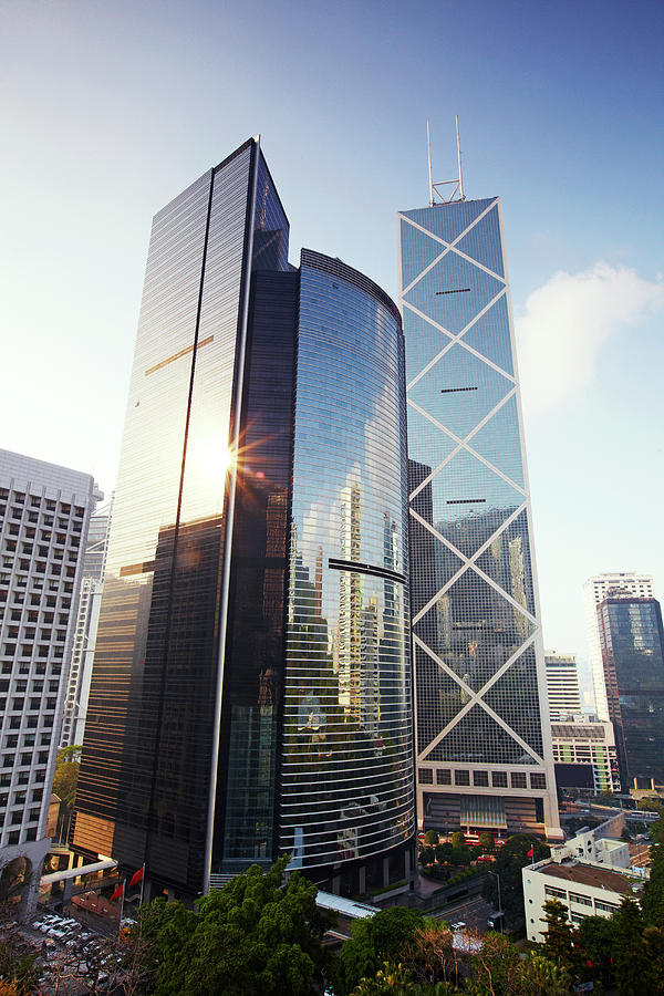 Bank Of China Tower And Citibank Plaza Photograph by Allan Baxter