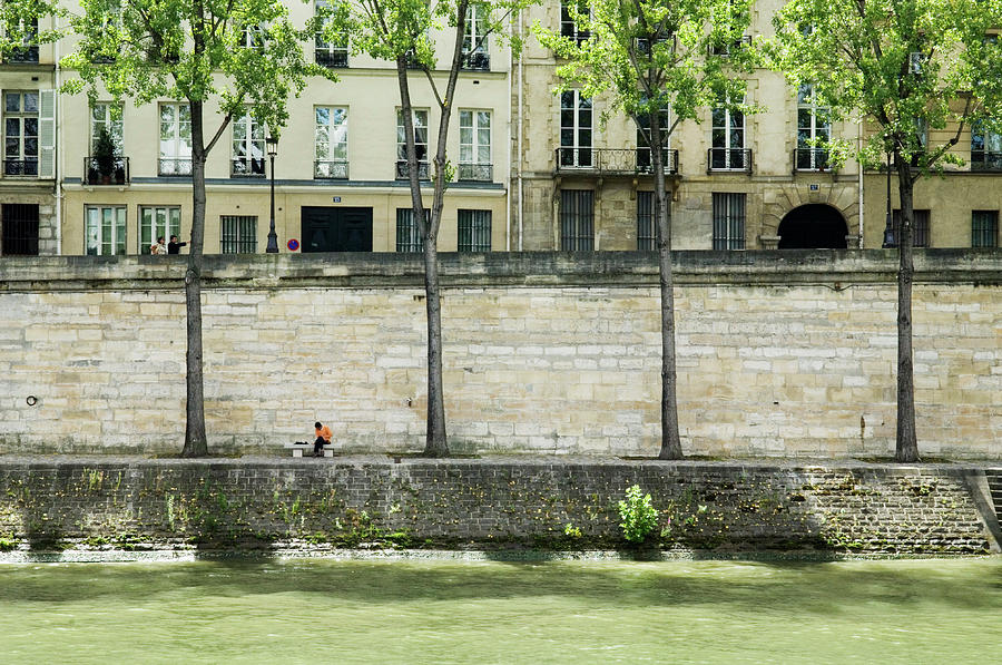 Bank Of River Seine In Central Paris Photograph by Lonely Planet