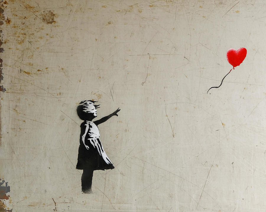 Banksy Ukraine Balloon