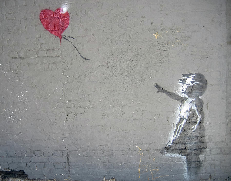 Banksy Girl With Balloon Photograph by Gigi Ebert