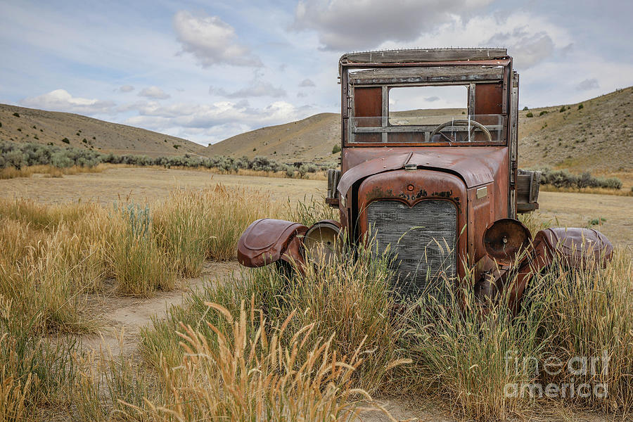 Bannack Ghost Town Abandoned Truck Photograph by Edward Fielding