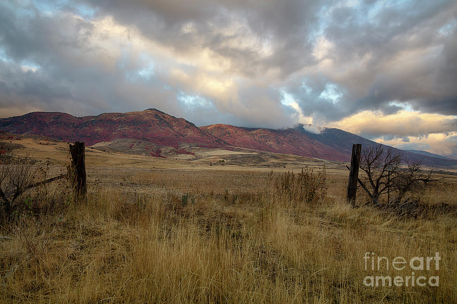 Bannock Range Photograph by Idaho Scenic Images Linda Lantzy