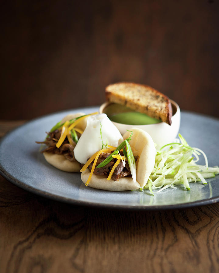 Bao Buns With Lamb Photograph by Great Stock!