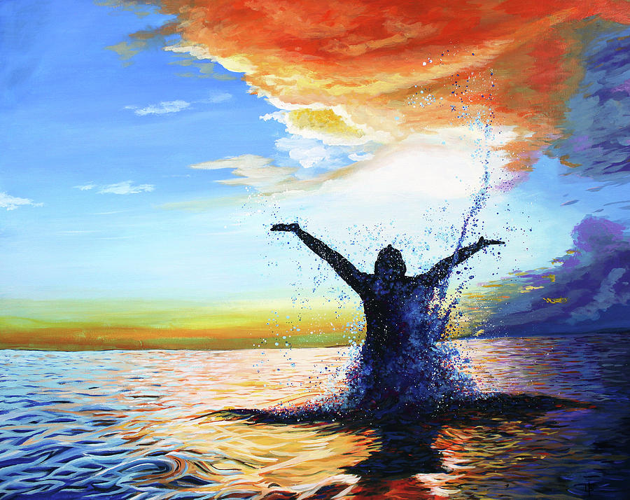 Baptism into New Life by Lance Brown