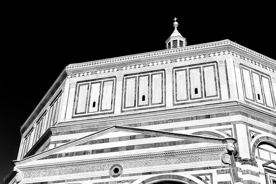 Baptistery of Saint John Lines in Florence Photograph by John Rizzuto