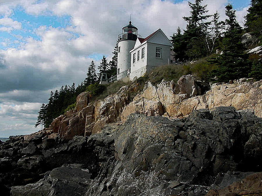 Bar Harbor Lighthouse Photograph by Deidra Witt - Fine Art America