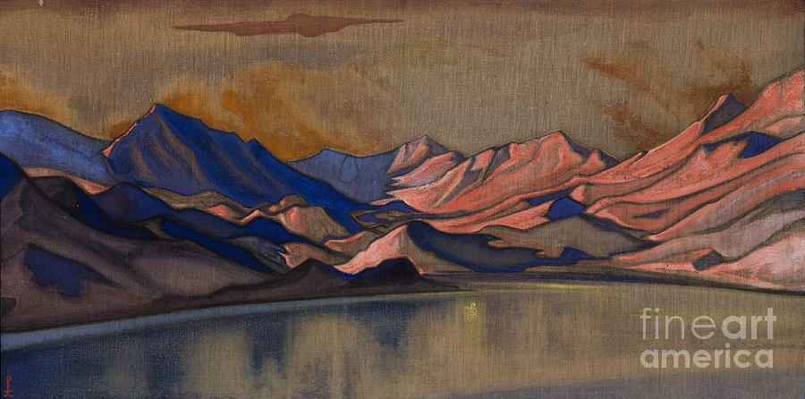 Baralacha, 1944. Artist Roerich Drawing by Heritage Images