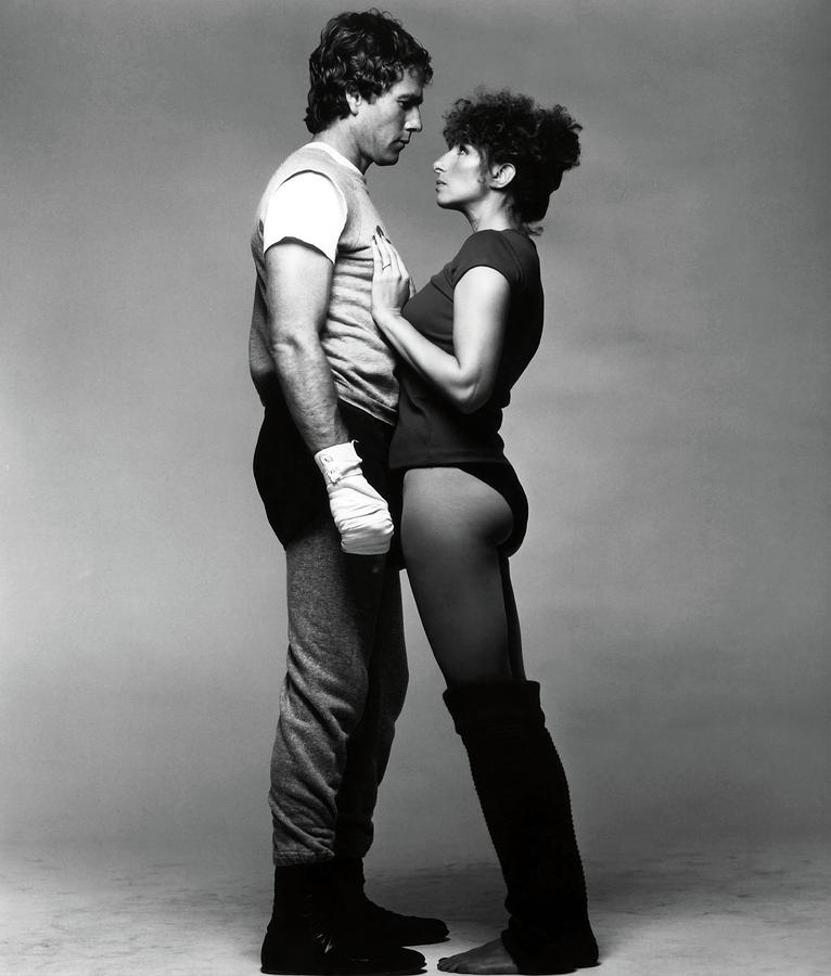 BARBRA STREISAND and RYAN ONEAL in THE MAIN EVENT -1979-. Photograph by Album