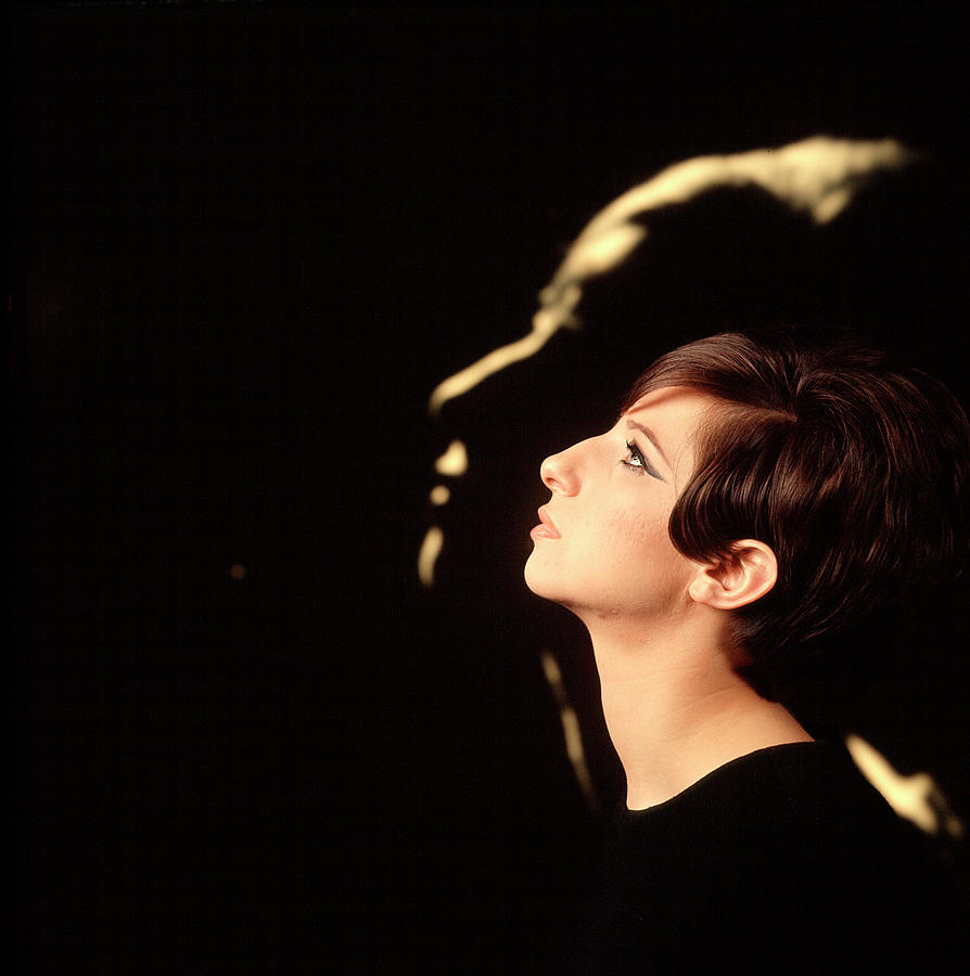 Barbra Streisand Profile Photograph by Bill Eppridge