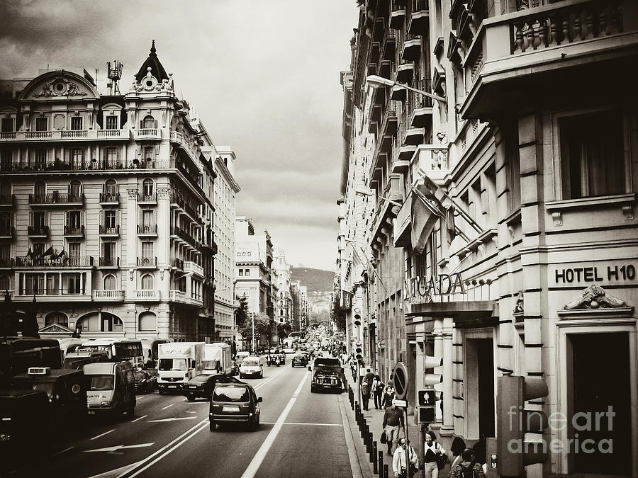 Barcelona Street Life by Ana V Ramirez Barcelona Street Life by Ana V Ramirez