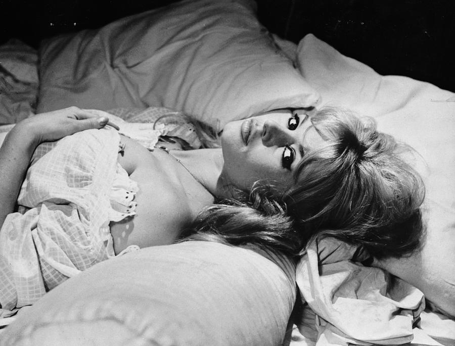 Bardot In Bed Photograph by Keystone Features