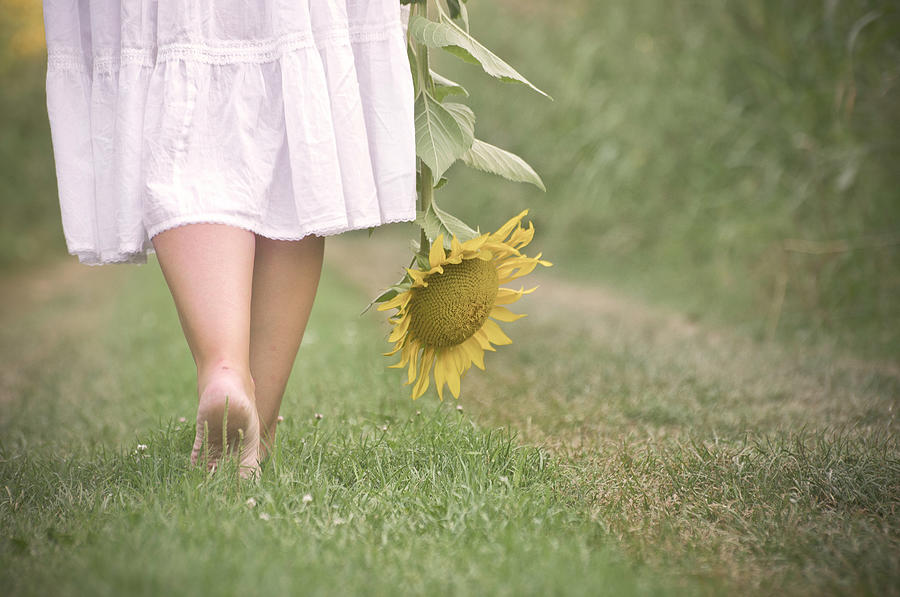 Barefoot Summertime Photograph by Marta Nardini