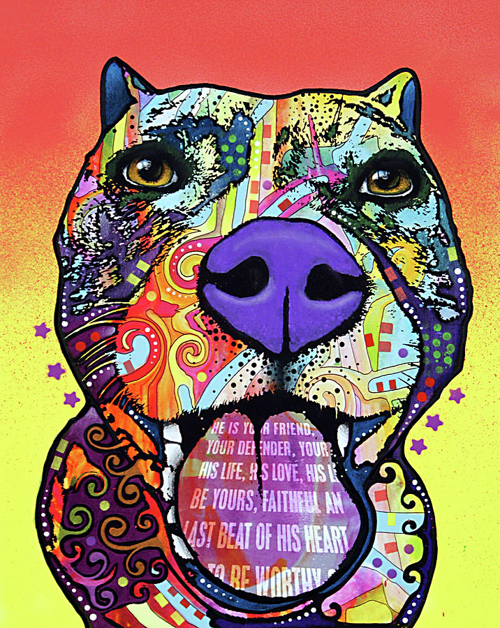 Bark Don?t Bite Mixed Media by Dean Russo