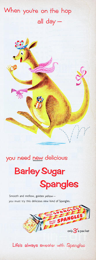 Barley Sugar Spangles Photograph by Picture Post