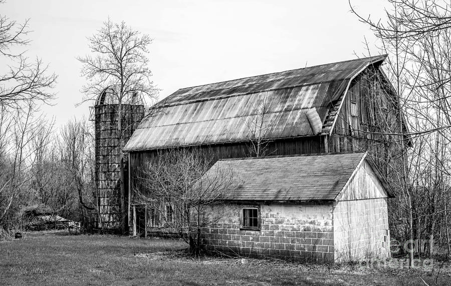 Barn and Milk House Photograph by Wayne Heim - Fine Art America