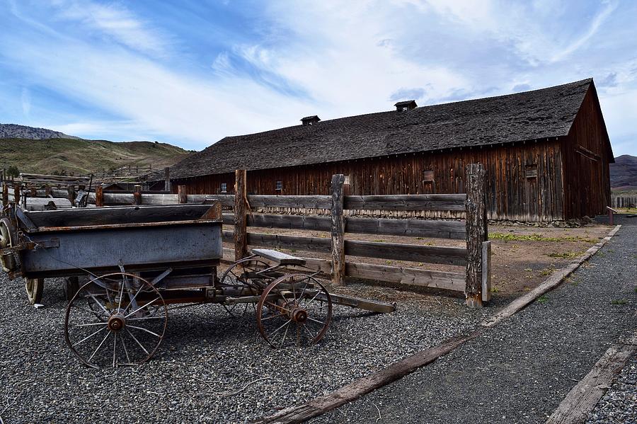 Barn Photograph - Barn At James Cant Ranch by Dana Hardy Barn Photograph - Barn At James Cant Ranch by Dana Hardy