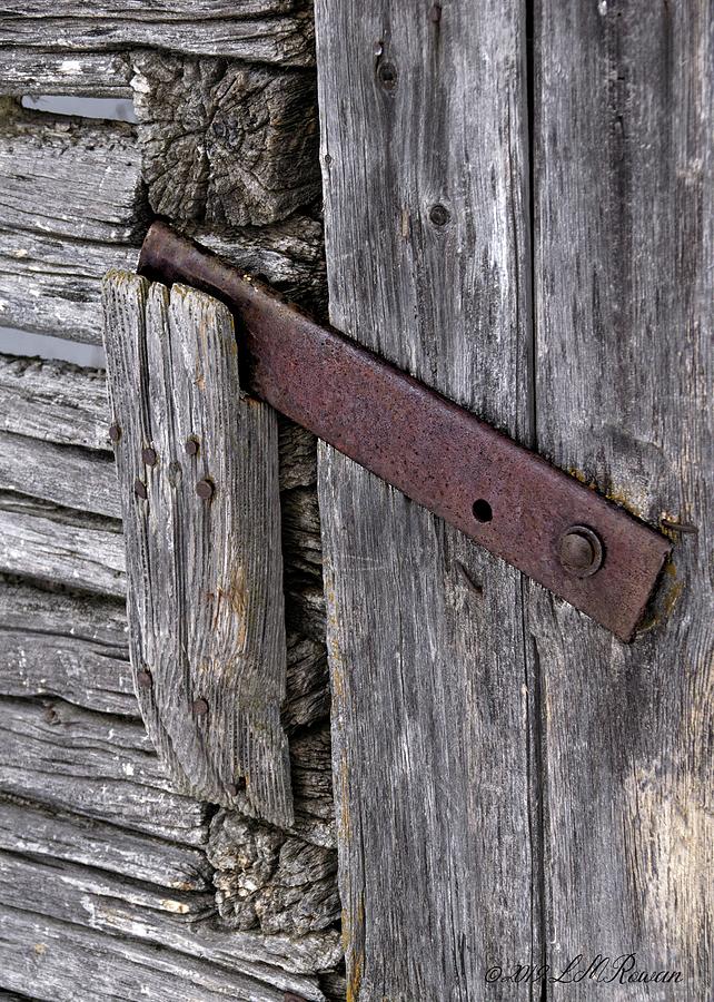 Barn Door Latch Detail Photograph By Images Undefined