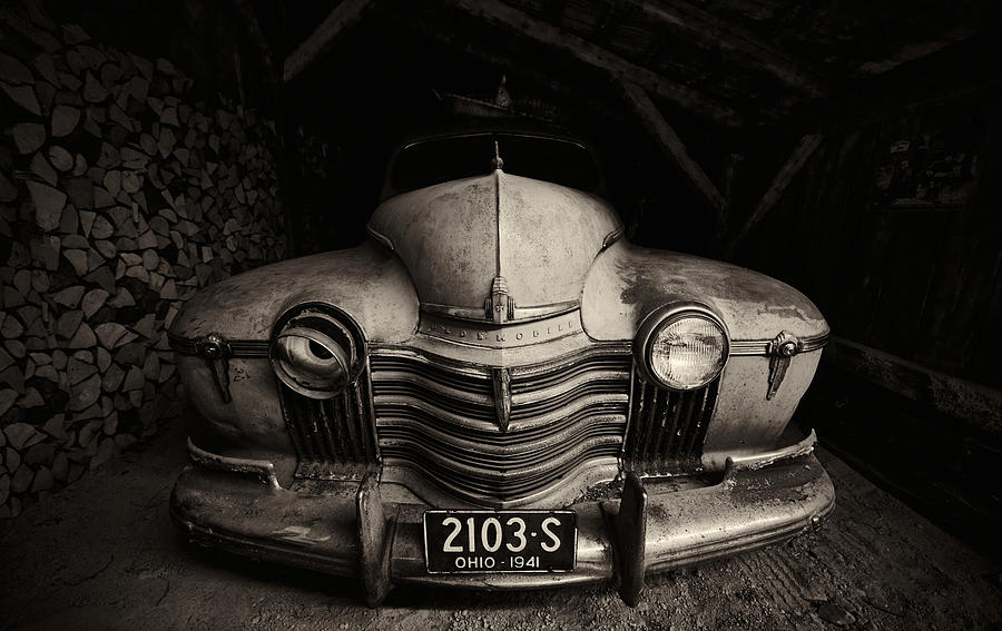 Truck Photograph - Barn Find II by Peter Schade