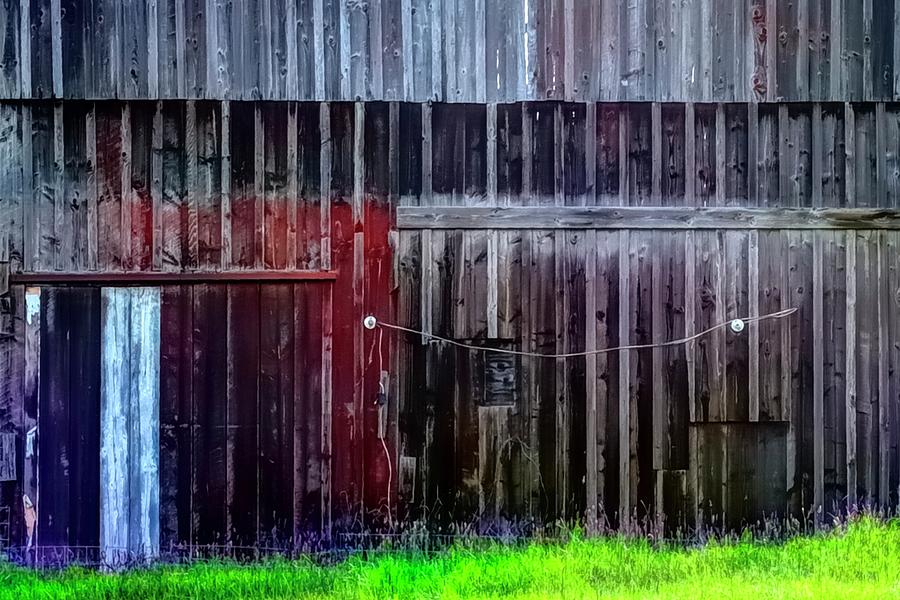 Barn Of Many Colors Photograph by Jerry Sodorff