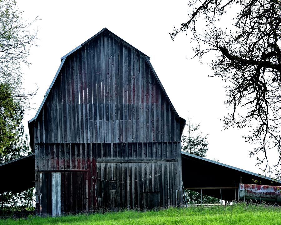 Barn On The Hill 2 Photograph by Jerry Sodorff